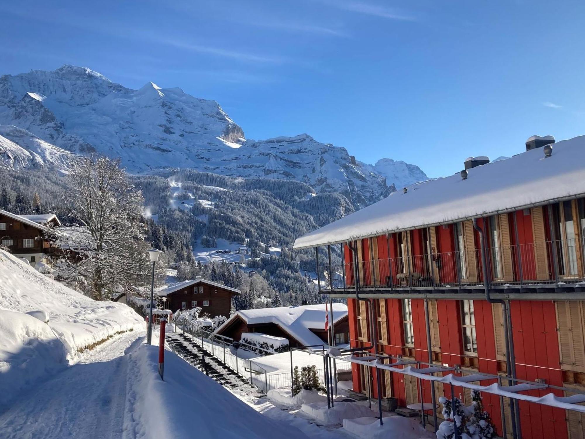 Apartment Schweizerheim-1 Wengen Exterior foto